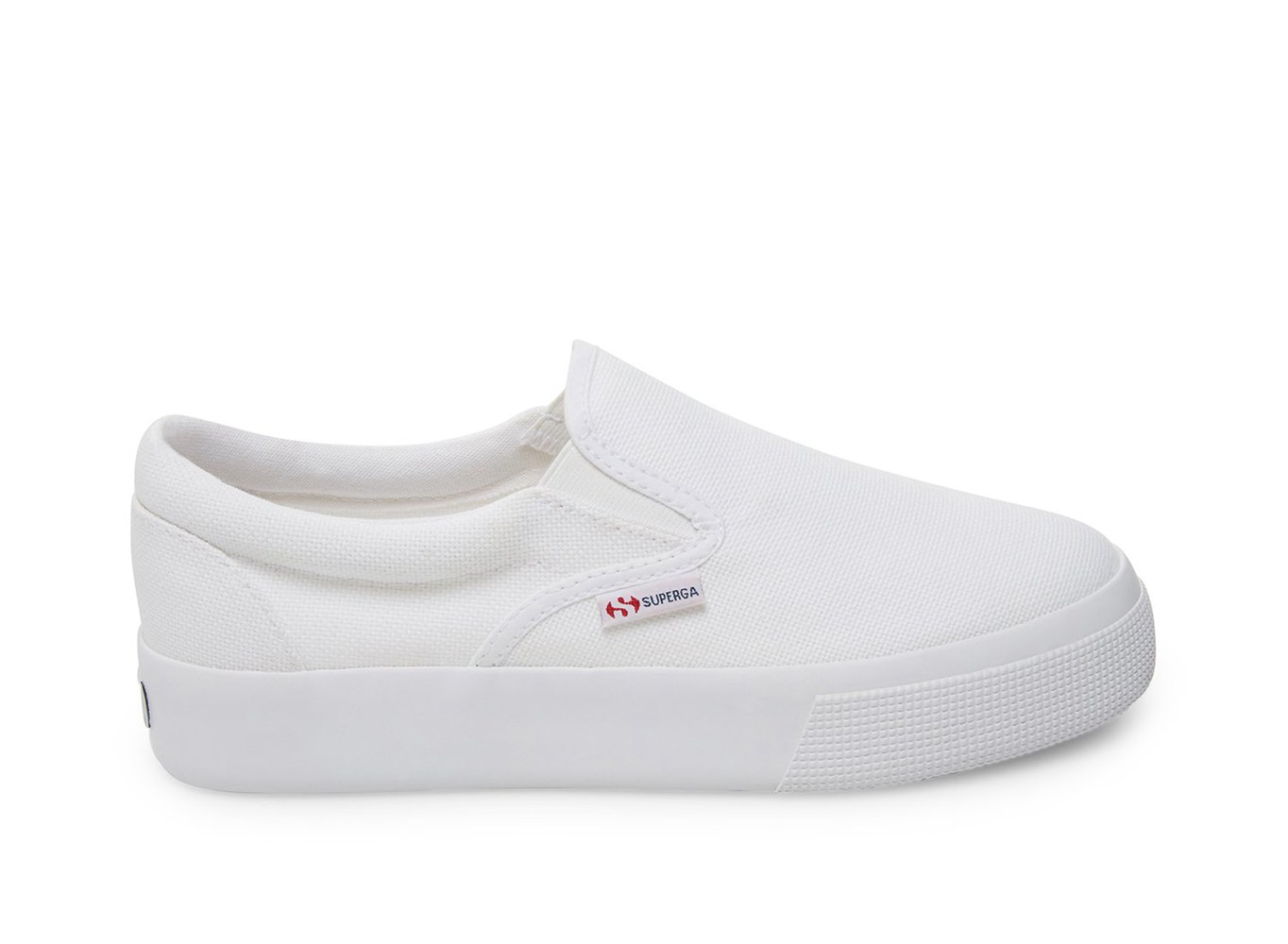 Superga Slip On Womens - 2306 Cotw - White - NXKED7329